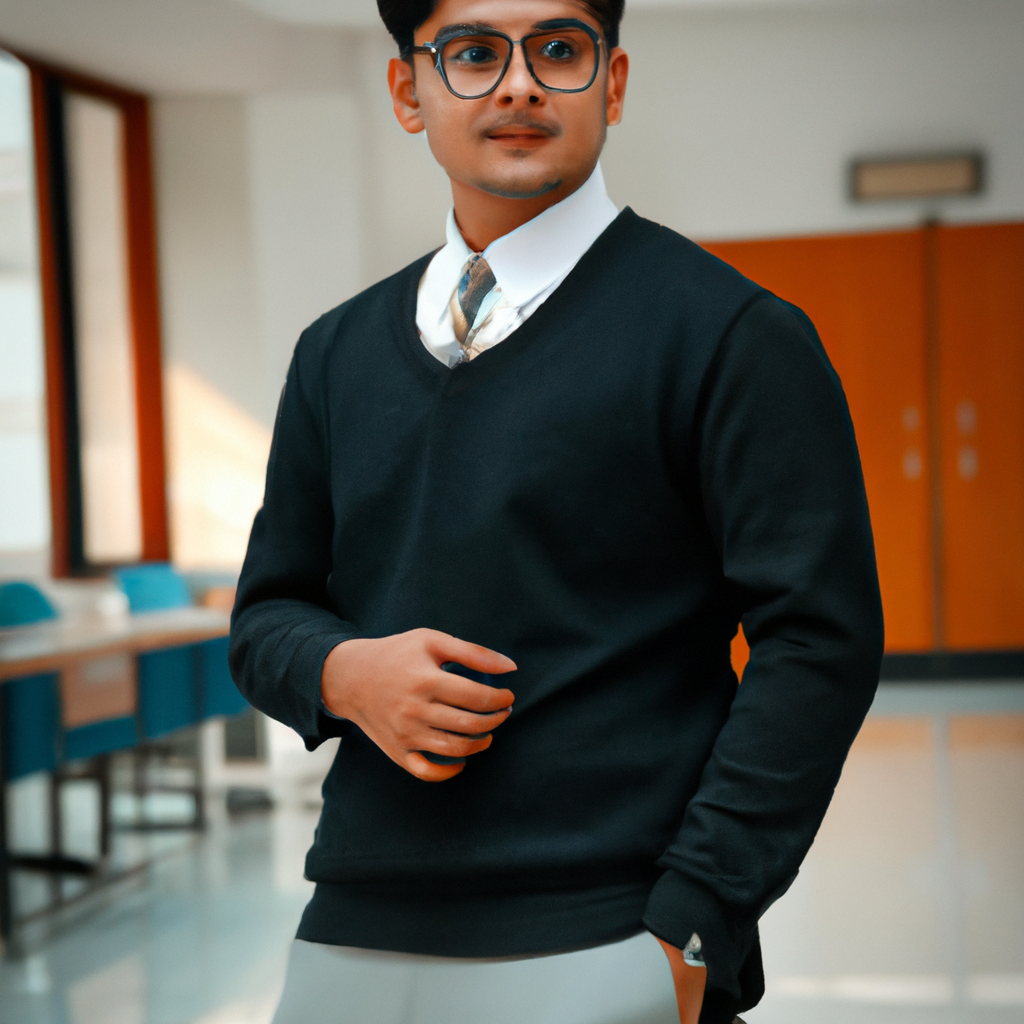 Portrait of student success coach in a minimalist bright office